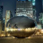 Photo of the bean - a great free thing to do in Chicago!