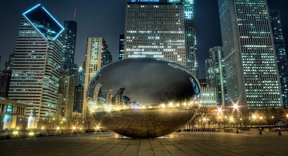 Photo of the bean - a great free thing to do in Chicago!